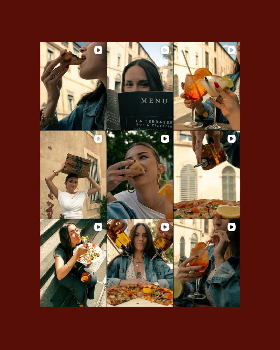 Feed Instagram géré par Tellme Agency — restauration haut de gamme — Montpellier
